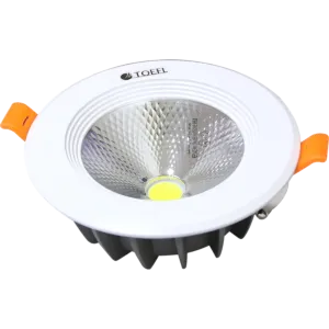 كشاف دفن لون اصفر 10 سم 12 واط