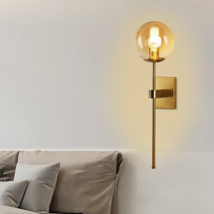 إضاءة جدارية بيج بالب - ذهبي