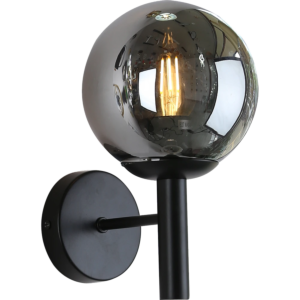 إضاءة جدارية بلوب - أسود