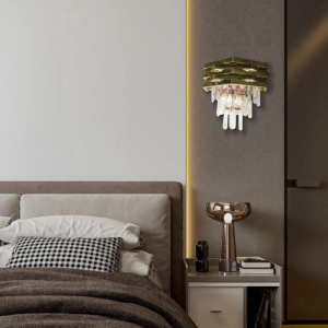 إضاءة جدارية تشاندود - ذهبي