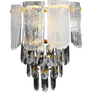 إضاءة جدارية مودرن ايس - ذهبي