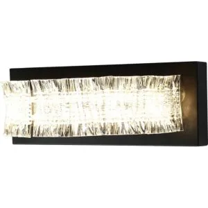 إضاءة جدارية مودرن 3 اضاءات 15 واط - اسود