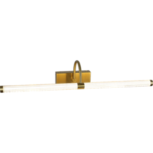 إضاءة جدارية لوحة موديرن ذهبي مع 3اضاءات