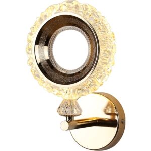 إضاءة ابليك حائط 3 اضاءات واط 5 - ذهبي