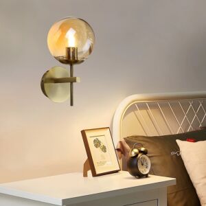 إضاءة ابليك حائط مودرن مفرد - زيتي