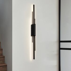 إضاءة جدارية مودرن زيتي لون الانارة أصفر 12 واط - اسود