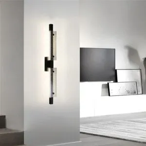 إضاءة جدارية أسود 12 واط