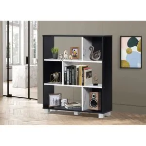 وحدة تخزين رفوف خشب ماليزي ساندرو  متعددة الإستخدام 