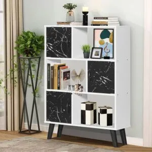 وحدة تخزين  أدراج ورفوف امبوريو خشب ماليزي 