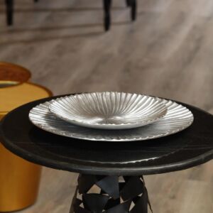 طبق تقديم صغير بليتس - فضي