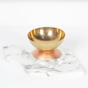 وعاء تقديم كونكيف - ذهبي