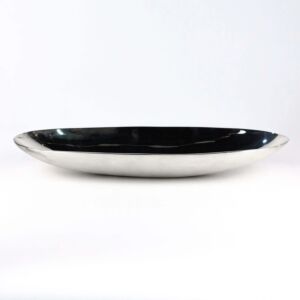 وعاء تقديم نحاس شيفلينغ - حجم كبير - فضي