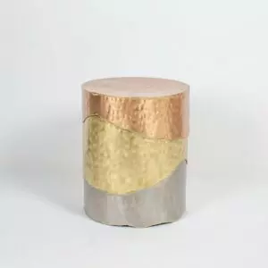 طاولة جانبية وابي سابي - متعدد الالوان