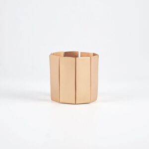 شمعدان مضلع باولا - نحاسي