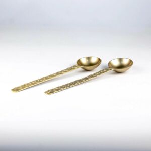 طقم مغرفة تقديم سوني - ذهبي