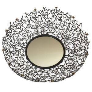 مرآة حائط سبرينغ - نحاسي