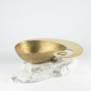 وعاء تقديم مكسرات بيسلي - نحاسي