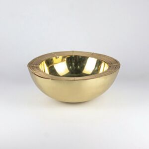 وعاء تقديم عميق سورا - نحاسي