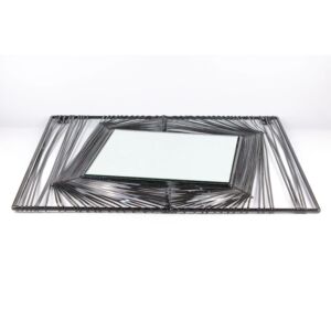 مرآة حائط روكيا - اسود