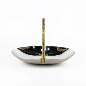 وعاء تقديم رونو - نحاسي وفضي