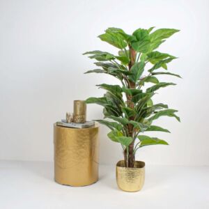 طاولة جانبية وابي سابي - ذهبي