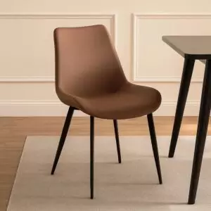 كرسي طعام مياس - بني
