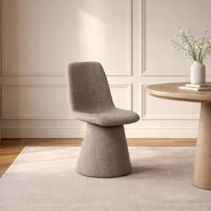 كرسي طعام بونفيست - رمادي