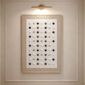 لوحة وديكور جداري ثلاثي الأبعاد ايلا - بيج