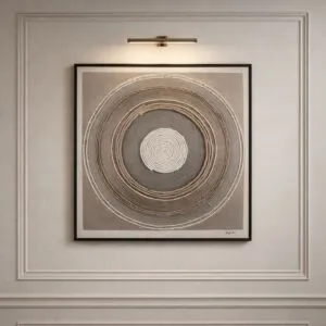 لوحة وديكور جداري ثلاثي الأبعاد شينزو - بيج