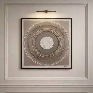 لوحة وديكور جداري ثلاثي الأبعاد شينزو - بيج