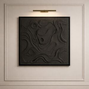 لوحة وديكور جداري ثلاثي الابعاد كاميلا - رمادي غامق