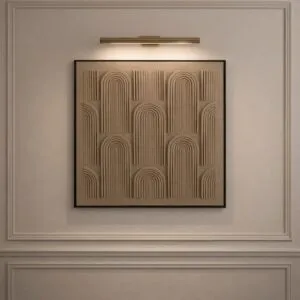 لوحة وديكور جداري ثلاثي الأبعاد هارموني - بيج غامق