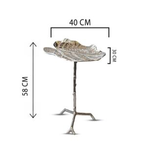طاولة جانبية ايليف لون فضي - جامايكا
