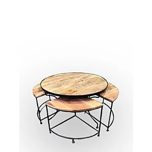 طقم طاولات 5 قطع - اندستيريل