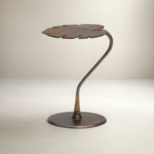 طاولة جانبية ورقة شجر لون  اسود - جامايكا 