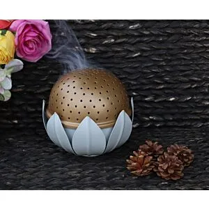 مبخرة فلور رانتي كبير - رمادي فاتح