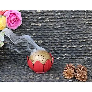 مبخرة فلور فيمولان صغيرة - أحمر