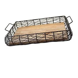 صينية تقديم نيست صغير - أسود