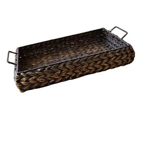 صينية تقديم غراس صغير - أسود