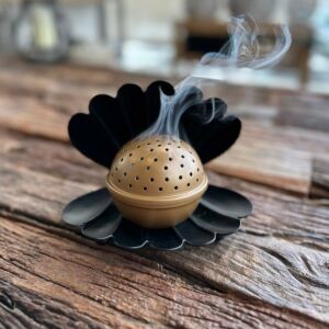 مبخرة اللؤلؤة - أسود