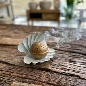 مبخرة اللؤلؤة -  رمادي