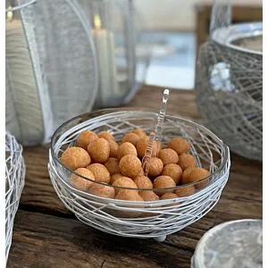 وعاء تقديم نيست كمسما- رمادي