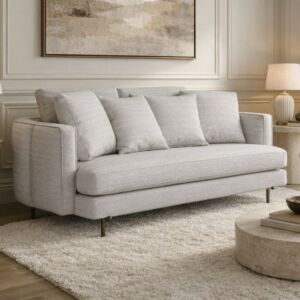 كنبة كارلوس - 3 مقاعد - رمادي فاتح