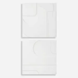 طقم ديكور جداري قطعتين ثراس