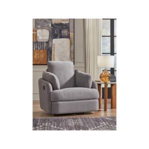 كرسي استرخاء دوار مودماكس - رمادي