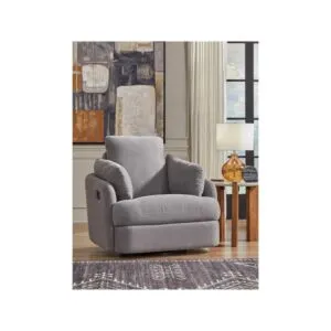 كرسي استرخاء دوار مودماكس - رمادي