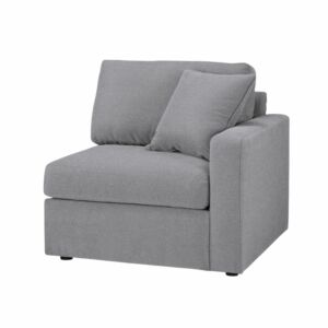 كنبة زاوية مفرد مودماكس - رمادي
