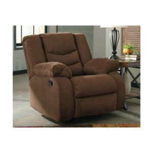 كرسي استرخاء يدوي مفرد تولين - بني