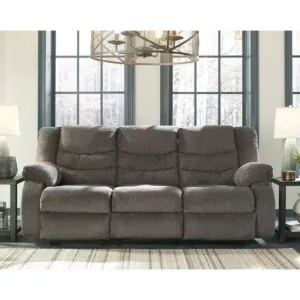 كرسي استرخاء ثلاثي تولين - رمادي