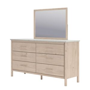 طاولة تزيين مع مرآة كاديموري